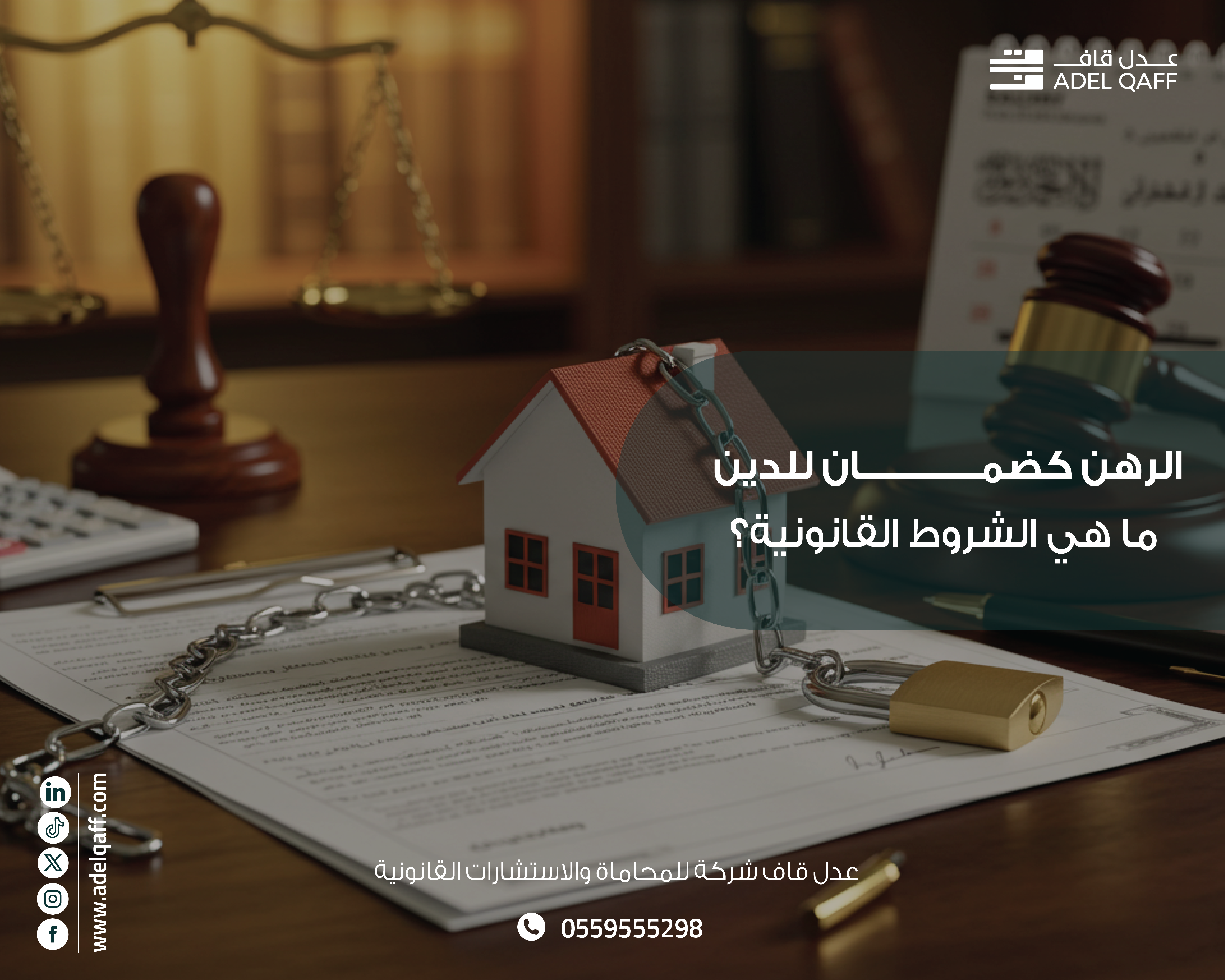 الرهن العقاري كضمان للدين في السعودية: الشروط القانونية والحقوق